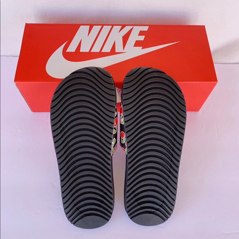 ❣️LAST PAIR❣️NEW Nike Kawa Kids JDI Slide Sandals Flops Shoes - Picture 3 of 10